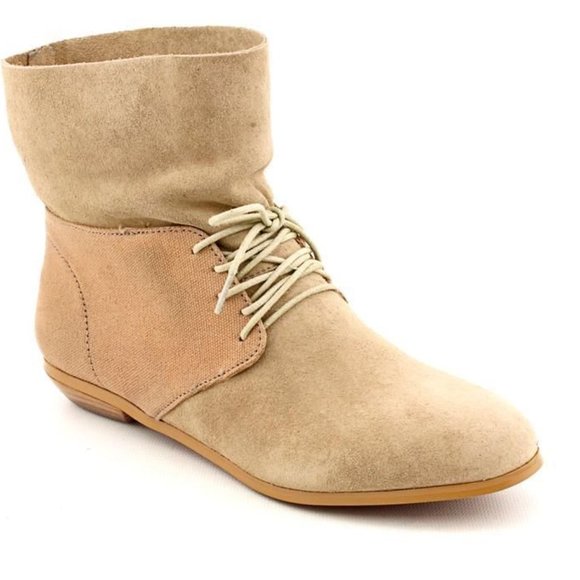 Last Pair! Almost Vintage New Old StockHeidi Klum Shorty Lace Boots US8 - Picture 4 of 4